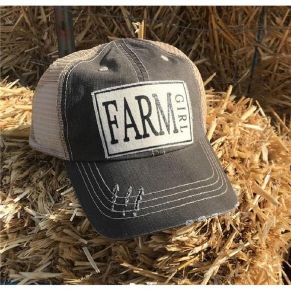 Vintage Life Funny Hats for Women and Girls, Distressed Trucker Baseball Cap main image 12
